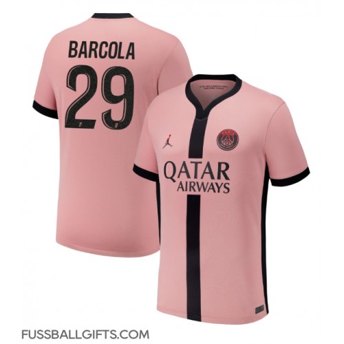 Paris Saint-Germain Bradley Barcola #29 Fußballbekleidung 3rd trikot 2024-25 Kurzarm